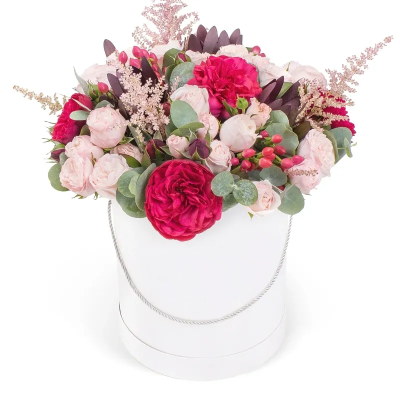 Цветы в коробке Эксклюзив